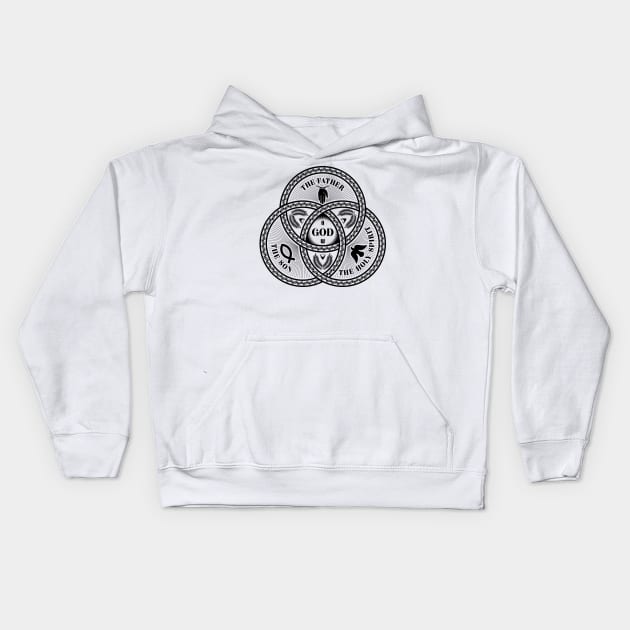 The magnificent seal of the Holy Trinity Kids Hoodie by Reformer